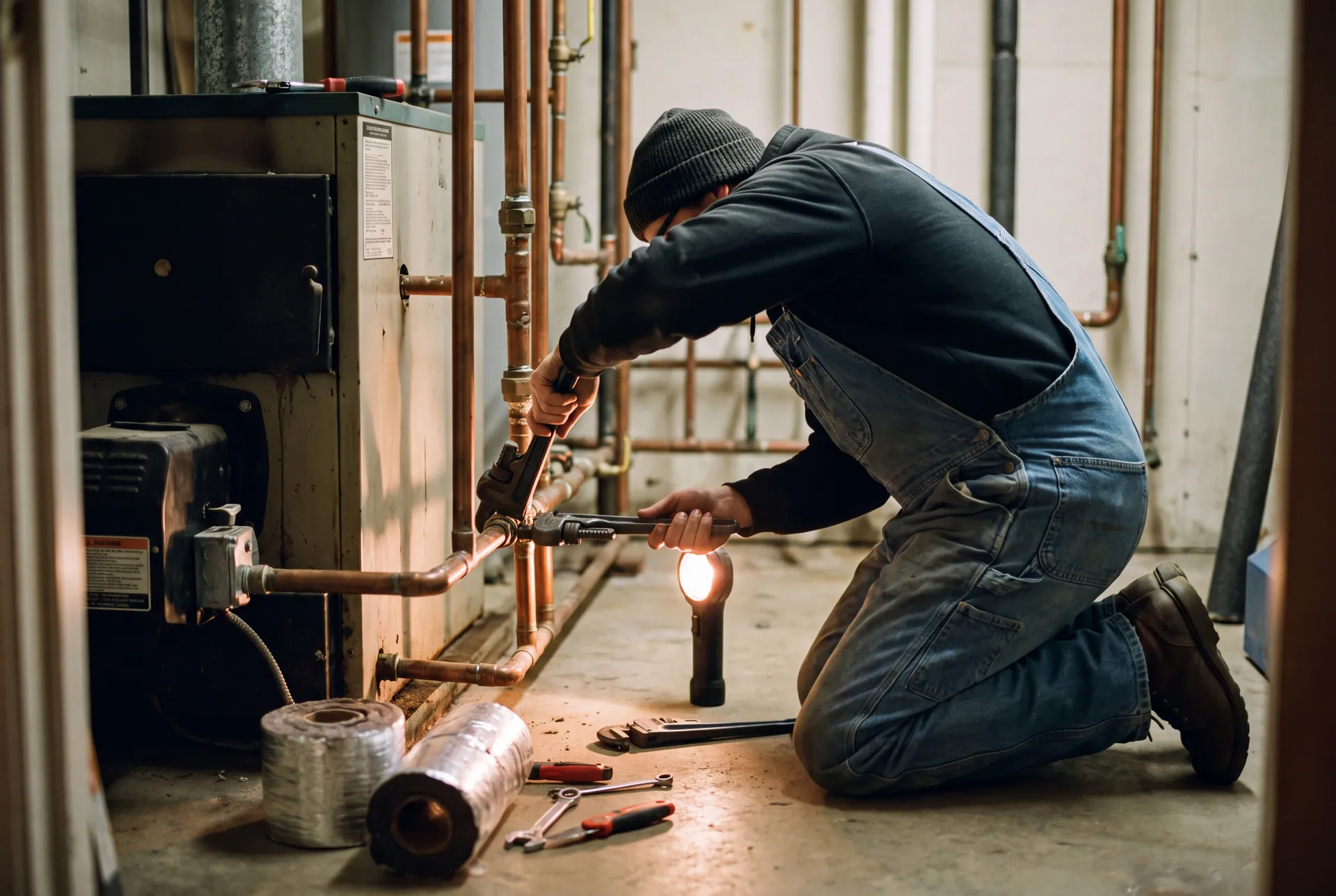 Plumbing work